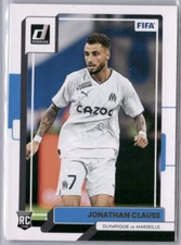 Jonathan Clauss Rookie RC 2022-23 Donruss Soccer Base #90 Olympique de Marseille