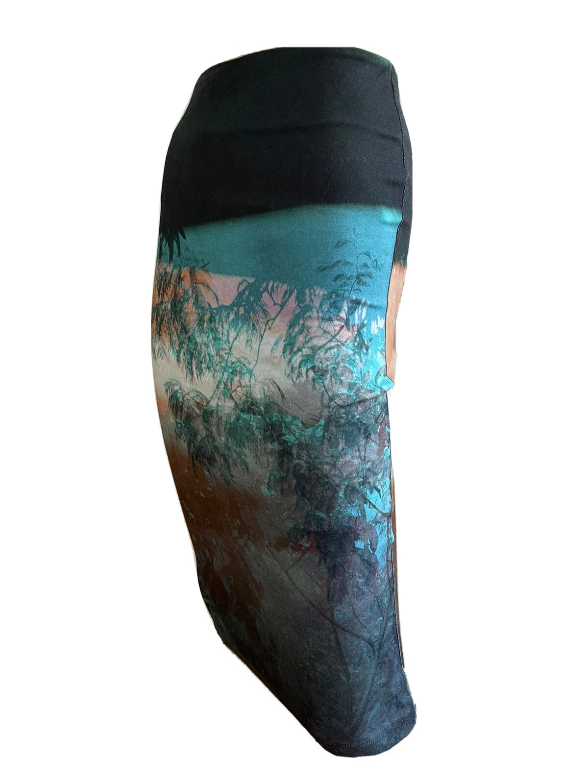 ALEXANDER MCQUEEN GONNA A MATITA TUBO FASCIA STRETCH MCQUEEN XS UK 6 US 2 IT 38 NUOVA