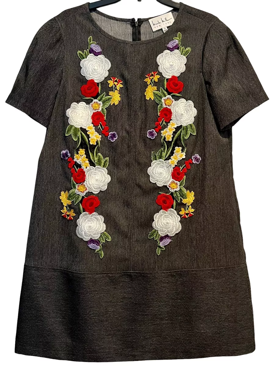 Nicole miller 2025 zipper dress