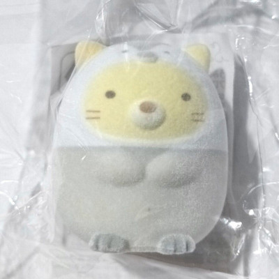 San-X Sumikko Gurashi Meeresbewohner Flocky Figur 4 cm Neko Katze (Pinguin)