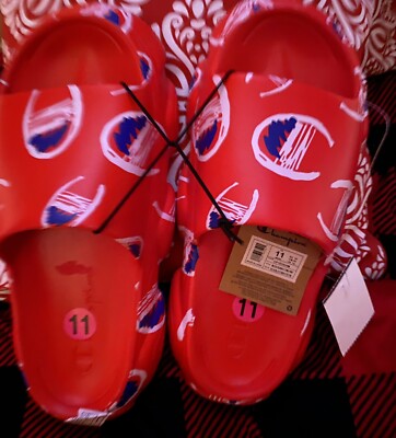 Men's Champion slides Size 11 With Champion Monogram Brand New