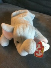 TY BEANIE BABY ORIGINAL PEANUT THE ELEPHANT - BRAND NEW WITH TAG