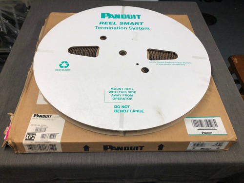 Panduit PV14-10FB-3K Fork Terminal, 14-16 AWG, #10 Stud, 3000 Count - Picture 2 of 5