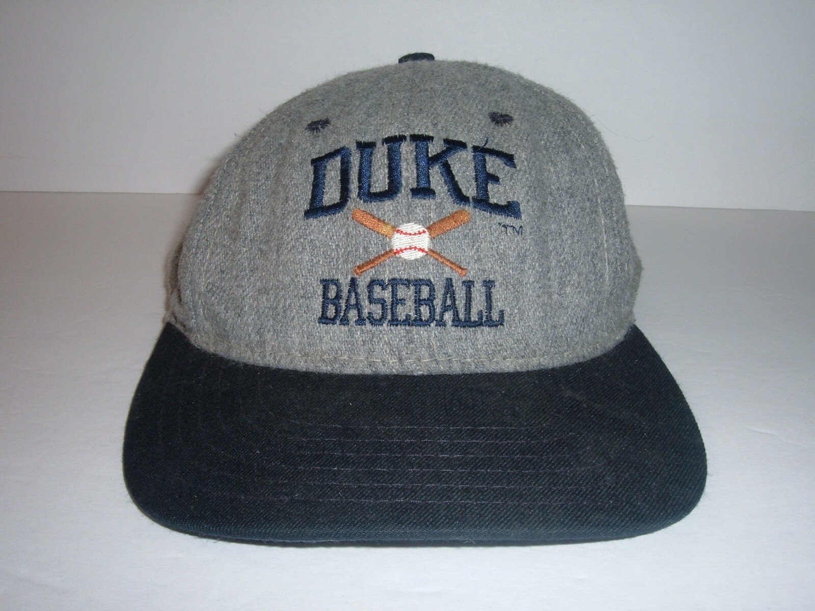DUKE BLUE DEVILS BASEBALL SNAPBACK HAT CAP VINTAG… - image 1
