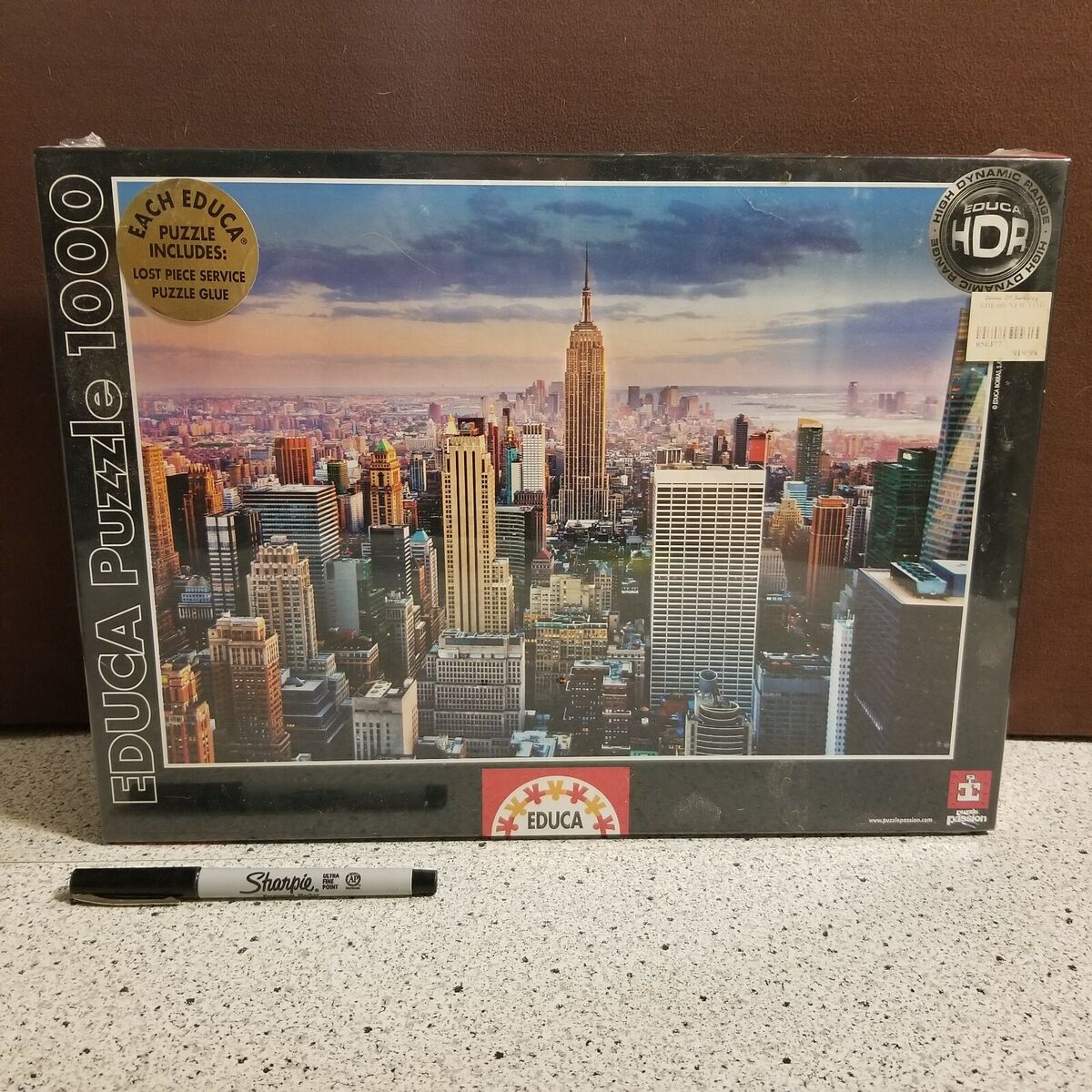 Educa 14811 Midtown Manhattan, New York HDR 1000 pieces Genuine Puzzle NIB