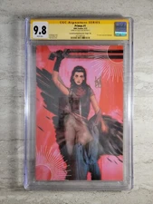 Primos #1 Tula Latoy Signed AWA Studios Second Printing Galaxy Con CGC 9.8 NM