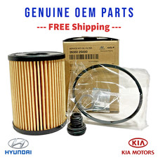 Hyundai/Kia OEM Oil Filter for Sonata Sorento K5 Santa Fe (26350-2S001/2S000)