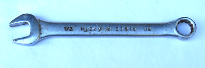 #ad #ad Vintage Huskey 1 2quot; Combination Wrench 33016 12 Point Chrome Vanadium 6.25quot; $4.95