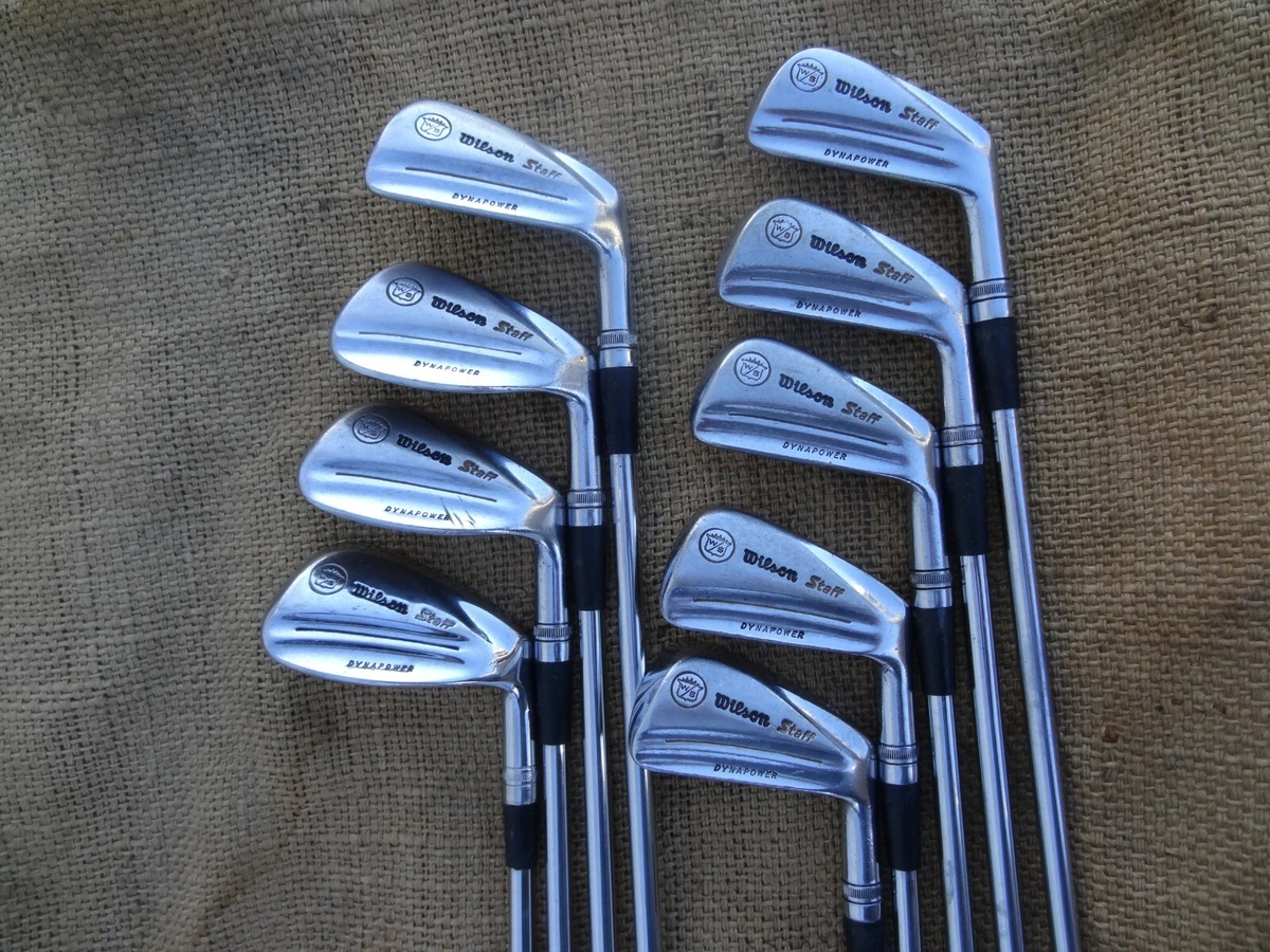 Wilson staff sales dynapower irons