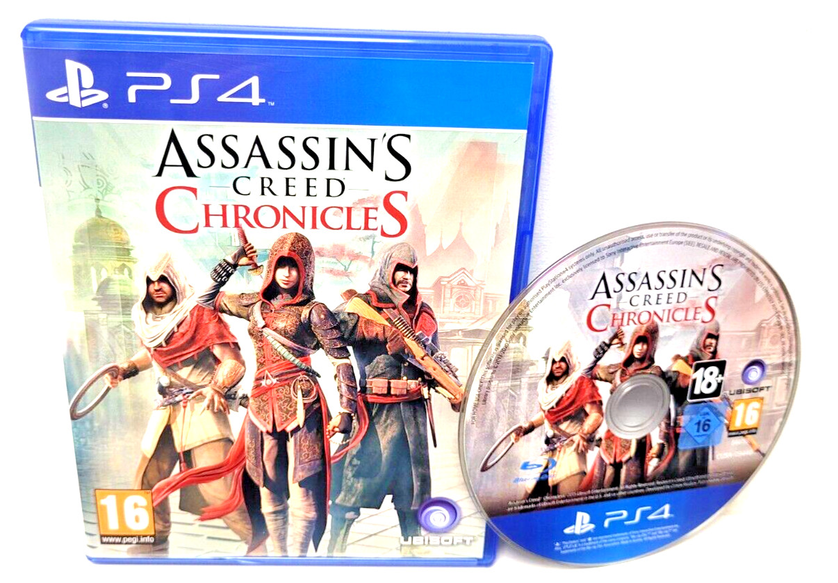 Assassin's Creed Chronicles PS4 | Mint Disc | Boxed | PS5 Compatible