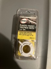 Danco 88410 2 Pack Plastic Faucet Tailpiece Nuts 1/2" IPS New