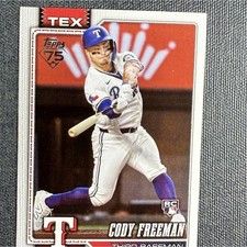 2026 Topps Series 1 Cody Freeman Rookie #224 Texas Rangers