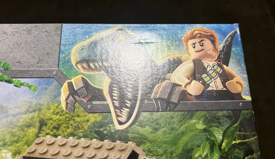 ПОВРЕЖДЕННАЯ КОРОБКА LEGO Jurassic World Indominus Rex vs Ankylosaurus 75941 парк снят с производства - Изображение 3 из 4