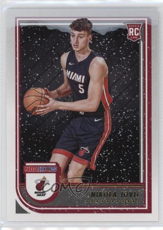 2022-23 Panini NBA Hoops Rookies Winter Nikola Jovic #256 Rookie RC 12g7