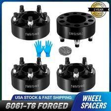 4PCS 2" 5x115 Hubcentric Wheel Spacers 14x1.5 For 2008-2023 Dodge Challenger