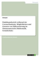 Praktikumsbericht WäHrend Der Corona-Pandemie. MöGlichkeiten Und Grenzen Von Dif