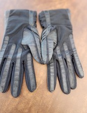 Vintage Soft Leather Isotoner Antique Lined Gloves By ARIS One Size Approx Sz 7