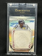 2024 Topps Luminaries Hit Kings Manny Machado Encased 1/1 AUTO Padres A7