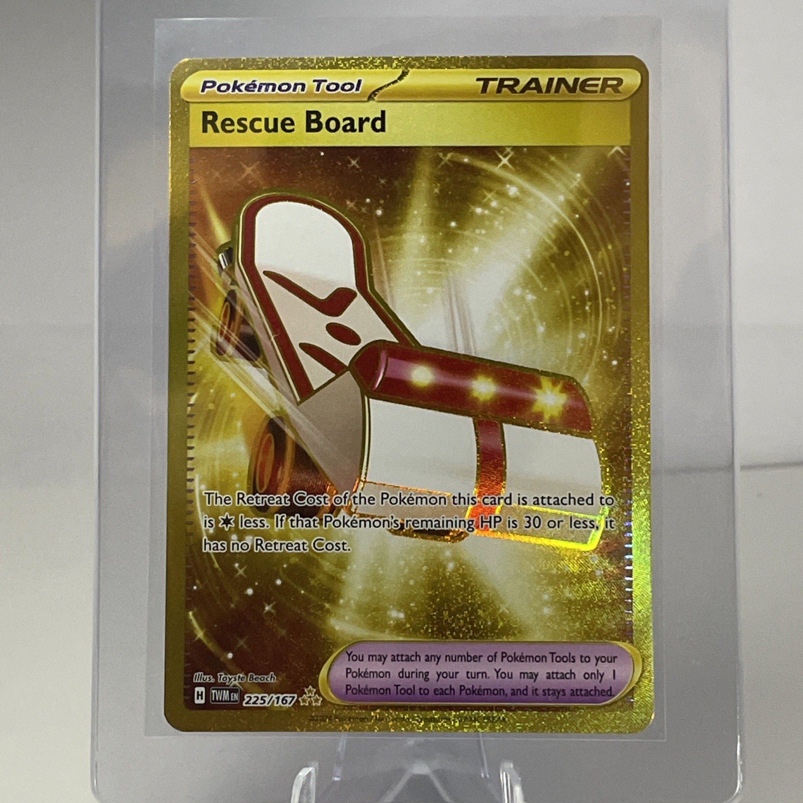 Rescue Board 225/167 Hyper Rare SV06: Twilight Masquerade Pokemon NM