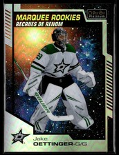 2020-21 O-Pee-Chee Platinum Cosmic Jake Oettinger 10/65 #175