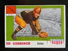 Ed Garbisch Autographed 1955 Topps All-American Football Card #44 Army Died 1979