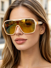 Chanel Women's Shield Sunglasses CH6057 / Ref. A71615 Size 60-20-140