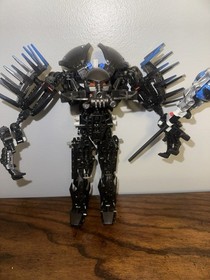 LEGO Bionicle Lot: Von Nebula 7145 Green Lantern 4528 Captain America 4597 Zesk