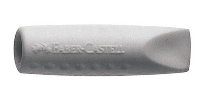 2er-Pack Faber-Castell Eraser Cap Grip 2001 Radiergummi als Kappe zum Aufstecken