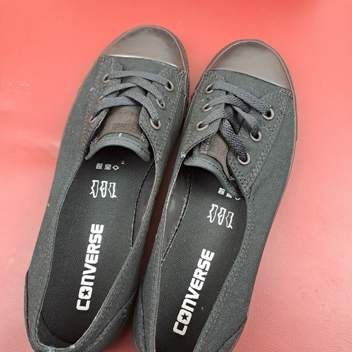 Converse All Star Ballet Flats Shoes Womens Size 7 Black Chuck Taylor Sneakers - Bild 10 von 12