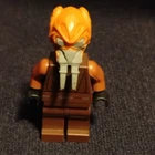 LEGO Star Wars Plo Koon Dark Brown Robe - sw0198 7676 8093 Used See Desc.