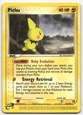 Pichu - 20/100 SS Rare Sandstorm LP on eBay