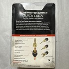 Monster Cable QuickLock Tool-Free Banana Plug Speaker Cable Connectors — photo 3