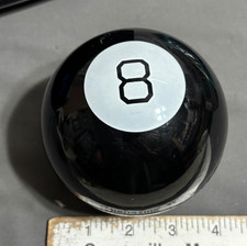 1980s Vintage 4" diameter Mattel MAGIC 8 BALL Fortune teller Psychic Paranormal