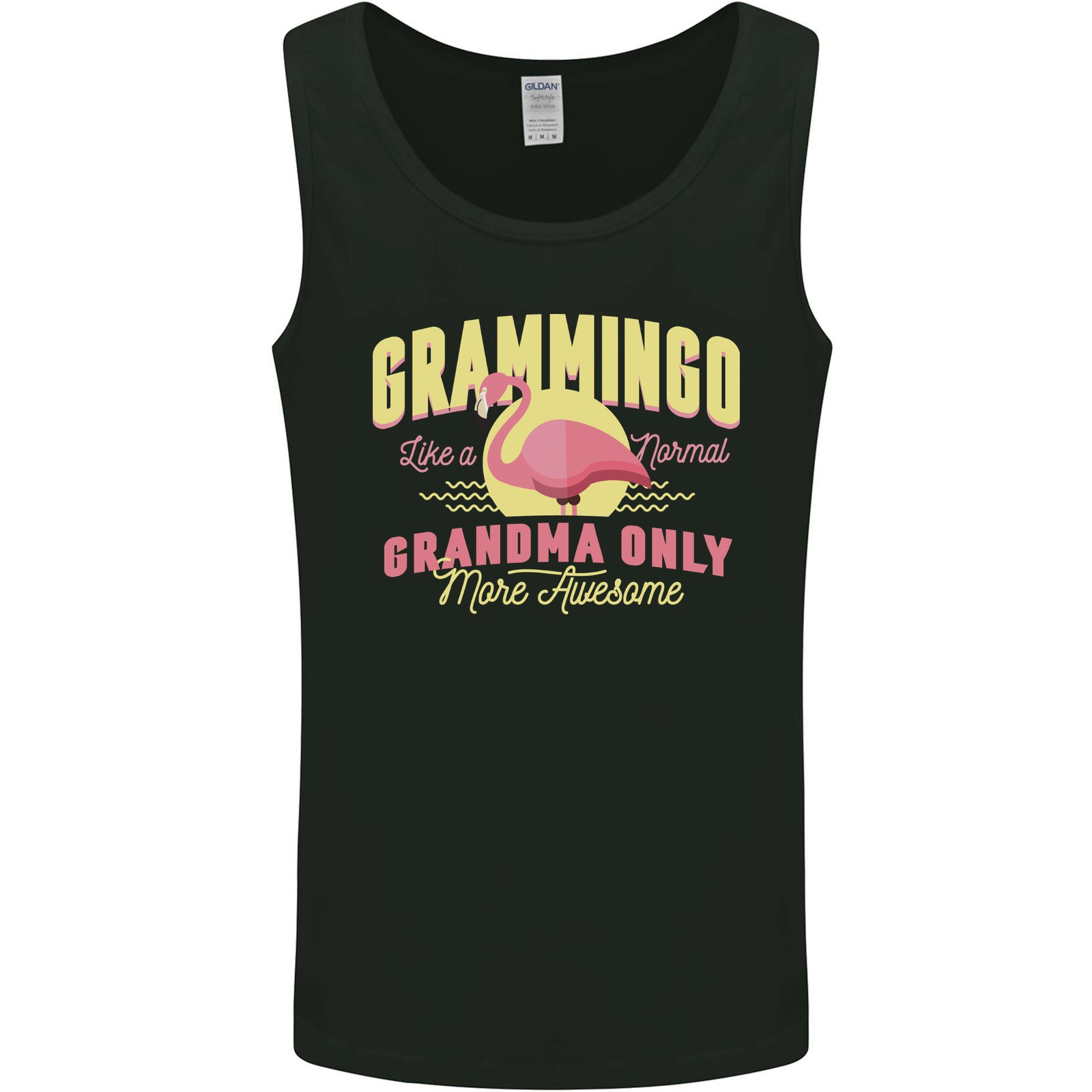 Gramingo Divertido Abuelo Flamenco Chaleco Camiseta Sin Mangas