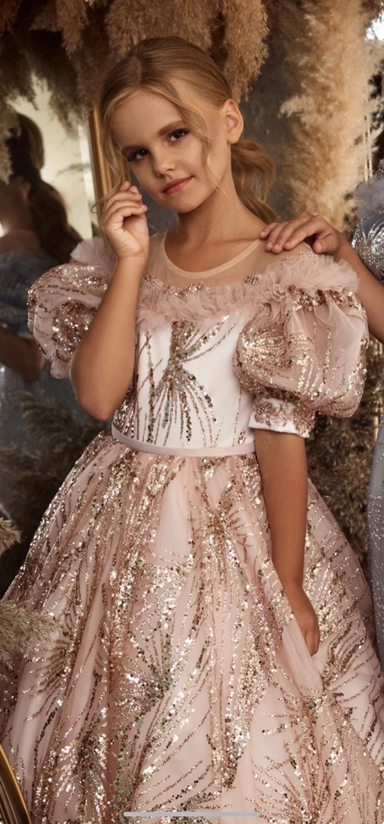 silver or gold jewelry with maroon dress Birthday Princess Dress | Glitter Ball Gown for Girls Pageants
