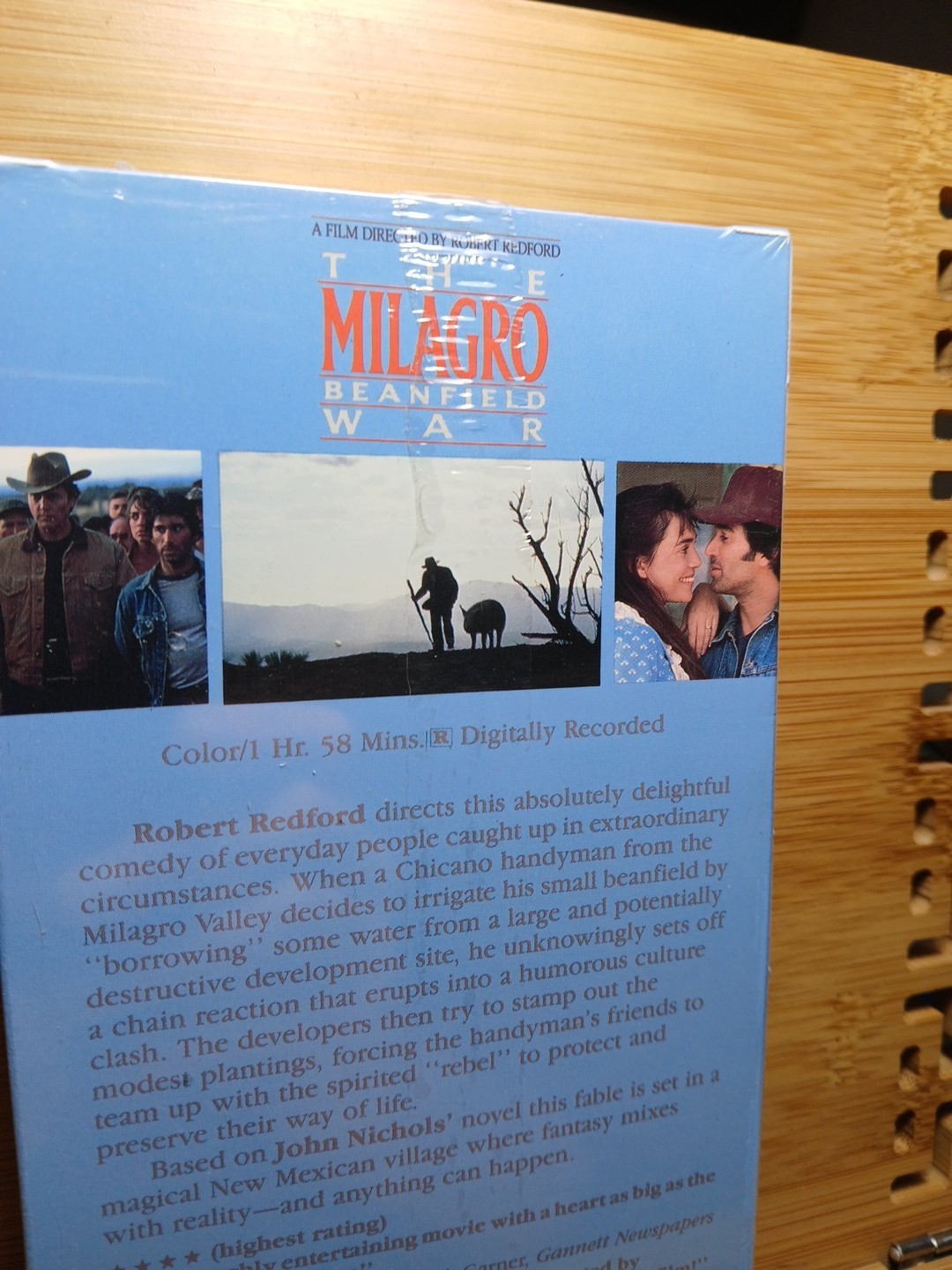 The Milagro Beanfield War (VHS) MCA Watermark-New- Buy2 Get1- Combined Shipping 