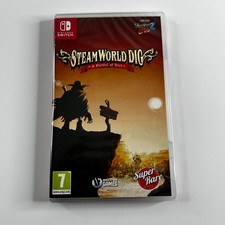 SteamWorld Dig: A Fistful of Dirt (Nintendo Switch, 2020 PAL) Brand New Sealed