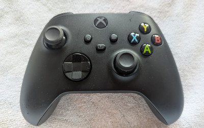Microsoft Xbox Wireless Controller Schwarz kabellos Bluetooth USB für Xbox/PC
