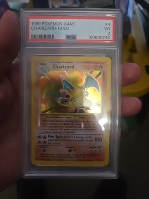 1999 Pokemon Charizard #4 Holo PSA 3 | eBay