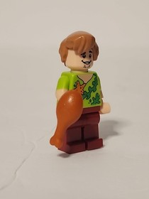 LEGO Scooby-Doo Shaggy Rogers Minifigure starfish seaweed shirt 75903 scd012