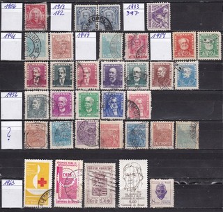 Brasilien 5 1906 bis 1963 Auswahl Gest.