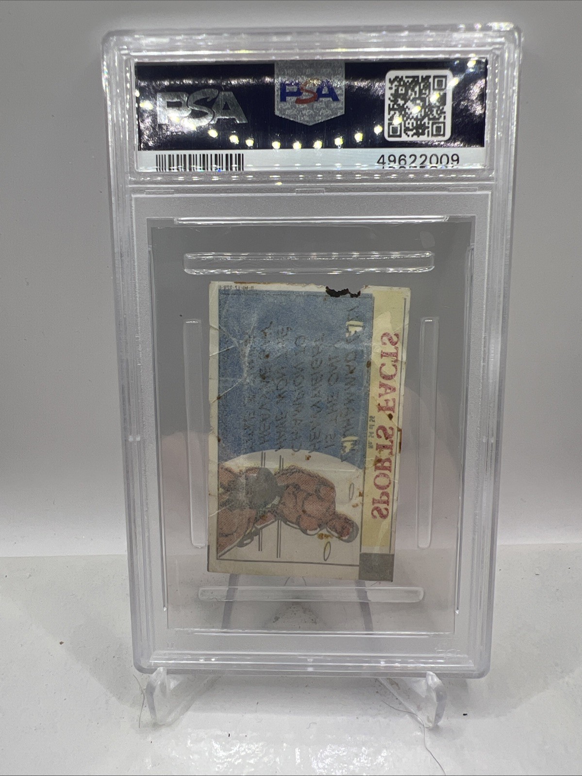 MUHAMMAD ALI 1981 TOPPS THIRST BREAK COMICS #54 PSA 1 view 2