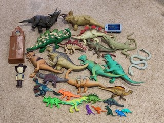 Kids Plastic Dinosaur Toy Figure Bundle Job Lot