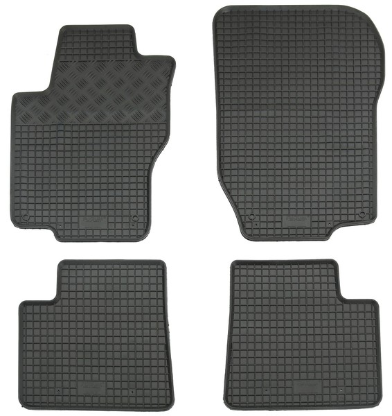 Gummi FußMatten FüR Mercedes GL X164 2006-2012 Passform Gummimatten Matten 4-Tlg-image