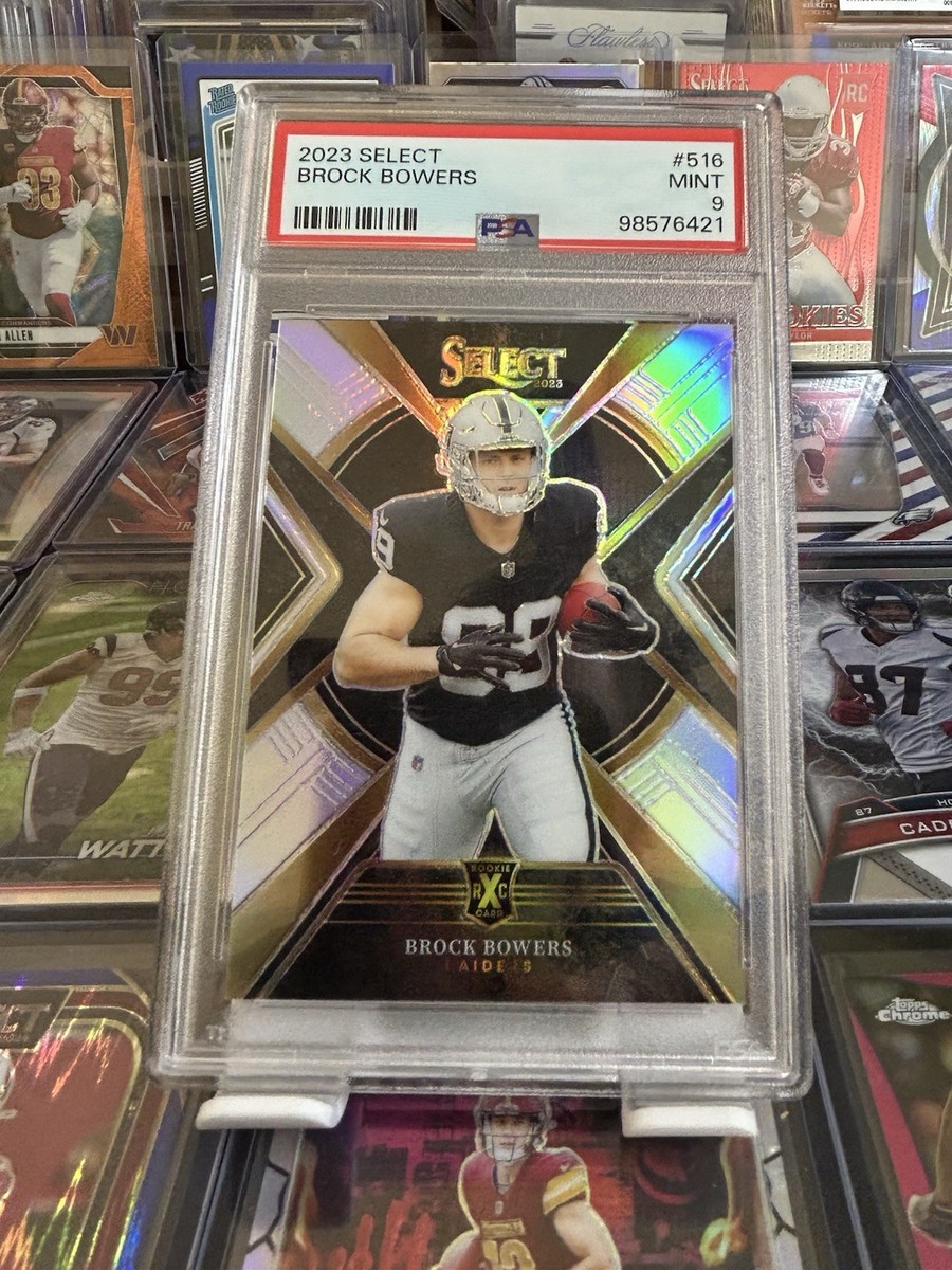 2023 Panini Select - 2024 Xrc Prizm Brock Bowers #516 (RC