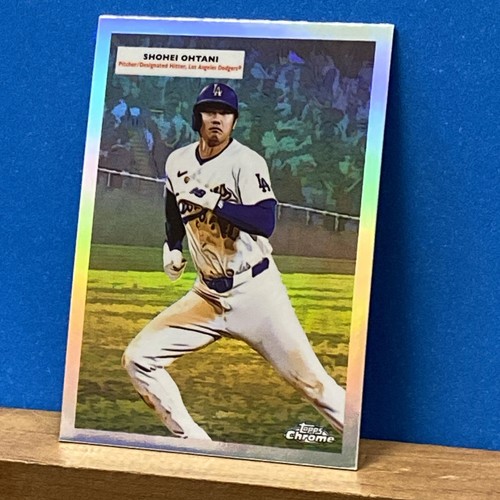 2025 Topps Chrome Platinum Shohei Ohtani - Koufax 1955 Topps Doubleheader 55DH-1