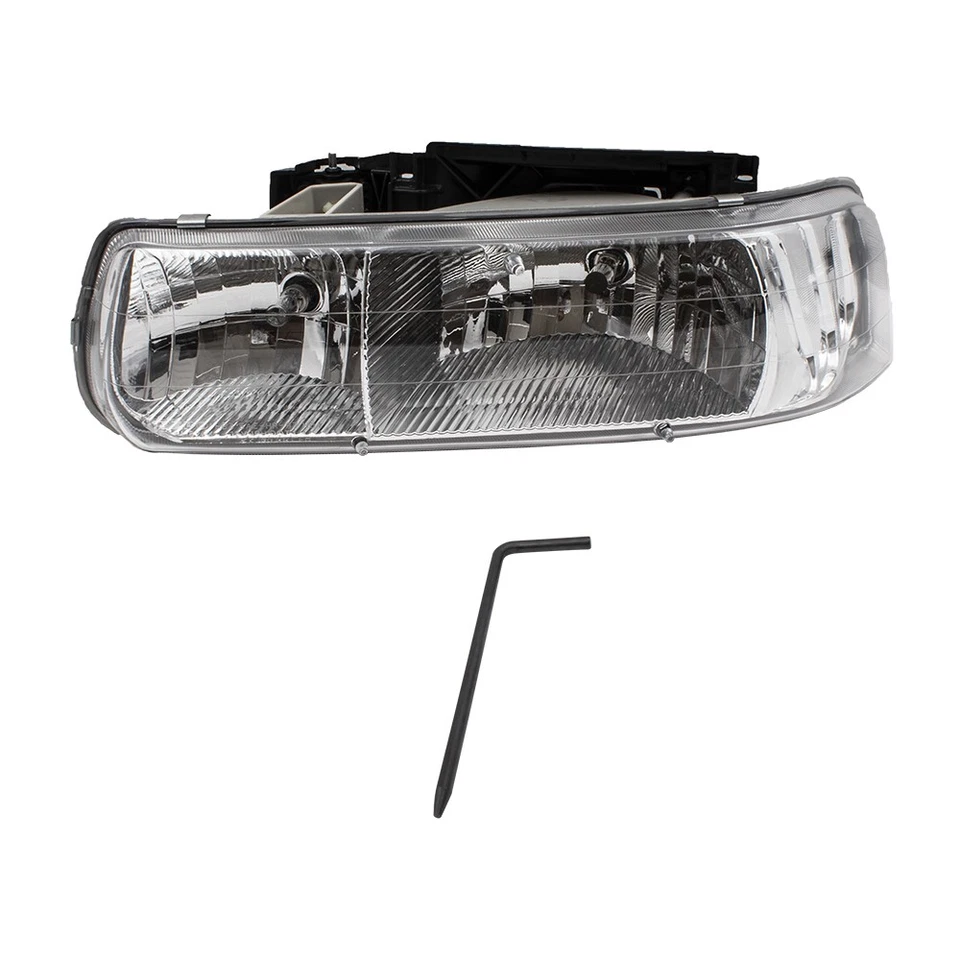 Performance Headlights fits Silverado Tahoe Suburban w/ Mounting Pins 4 Pc Set - Imagem 2 de 4