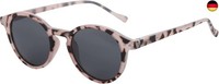 Zenottic Sonnenbrille Polarisiert Rund Retro Klassisch Uv 400 Schutz Vintage