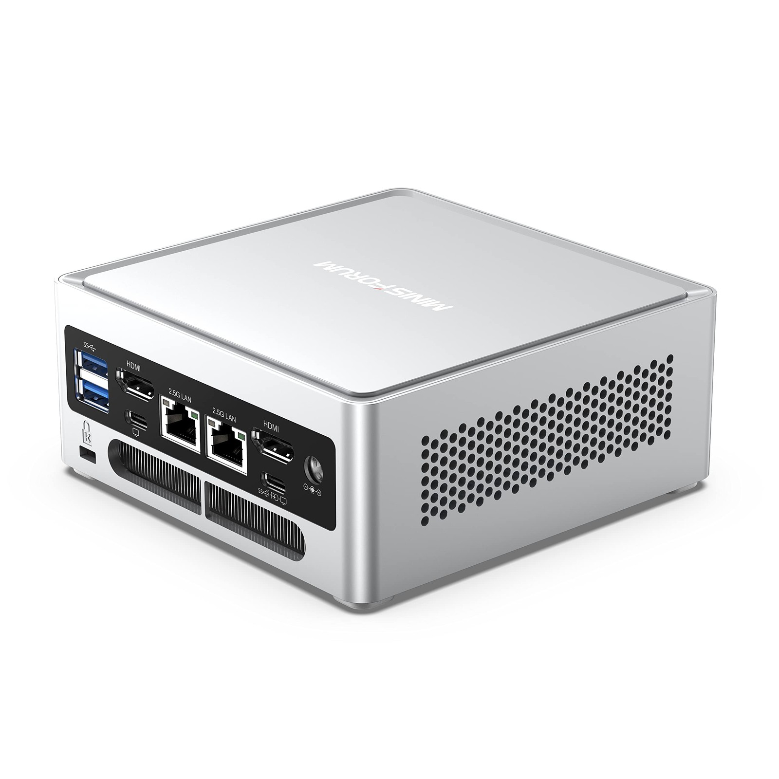 MINISFORUM Mini PC NAB8 Plus, processore Core i7-12800H a 14 core e 20 (e8x)