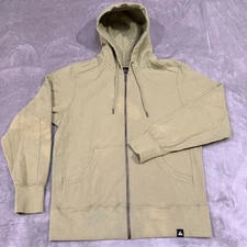 American Giant Classic Full Zip Hoodie Mens XL Light Green $168 USA NWOT Defect